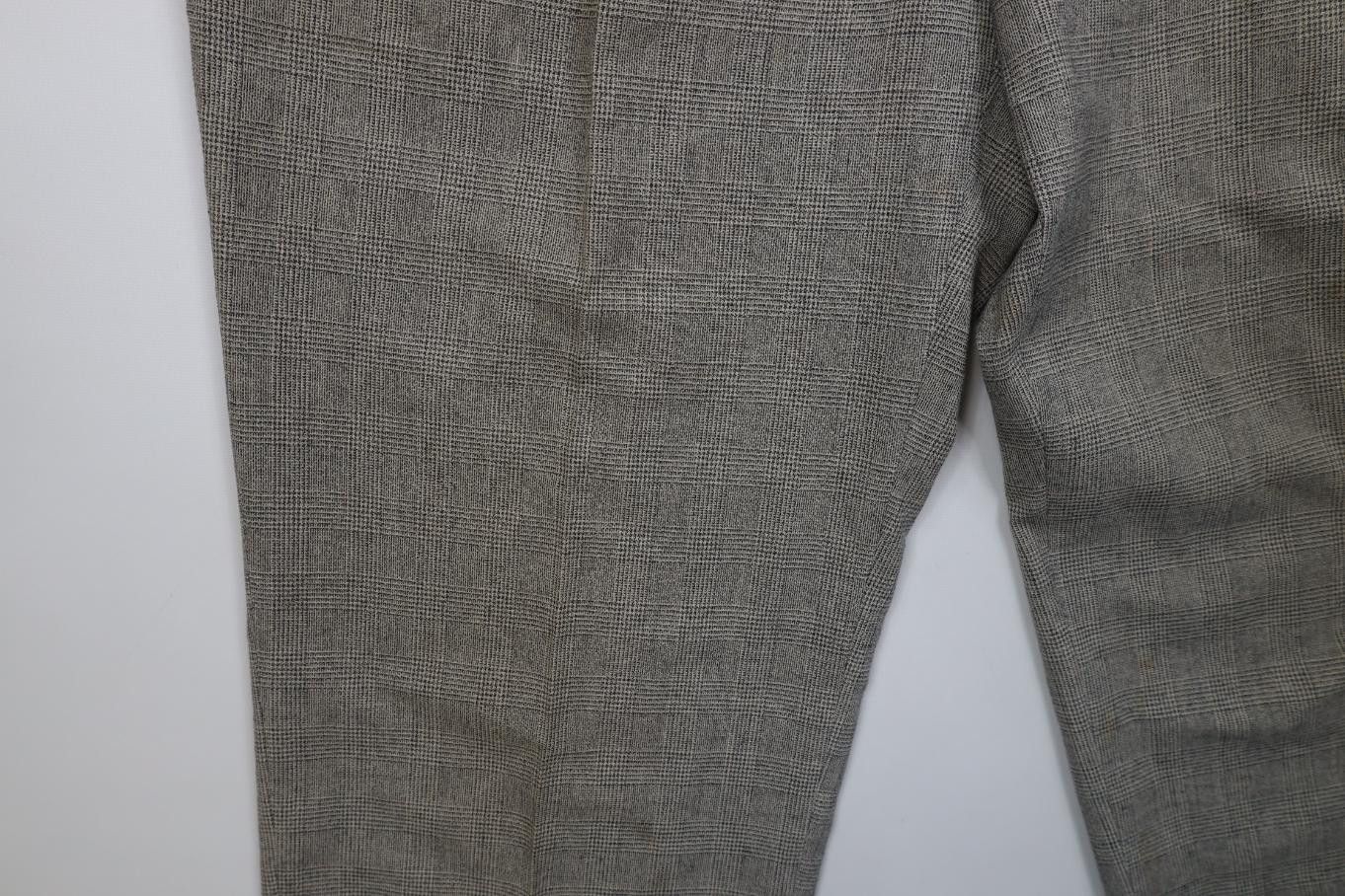 Vintage Vintage 70s Streetwear Houndstooth Wide Leg Chino Pants Size US 36 / EU 52 - 5 Thumbnail