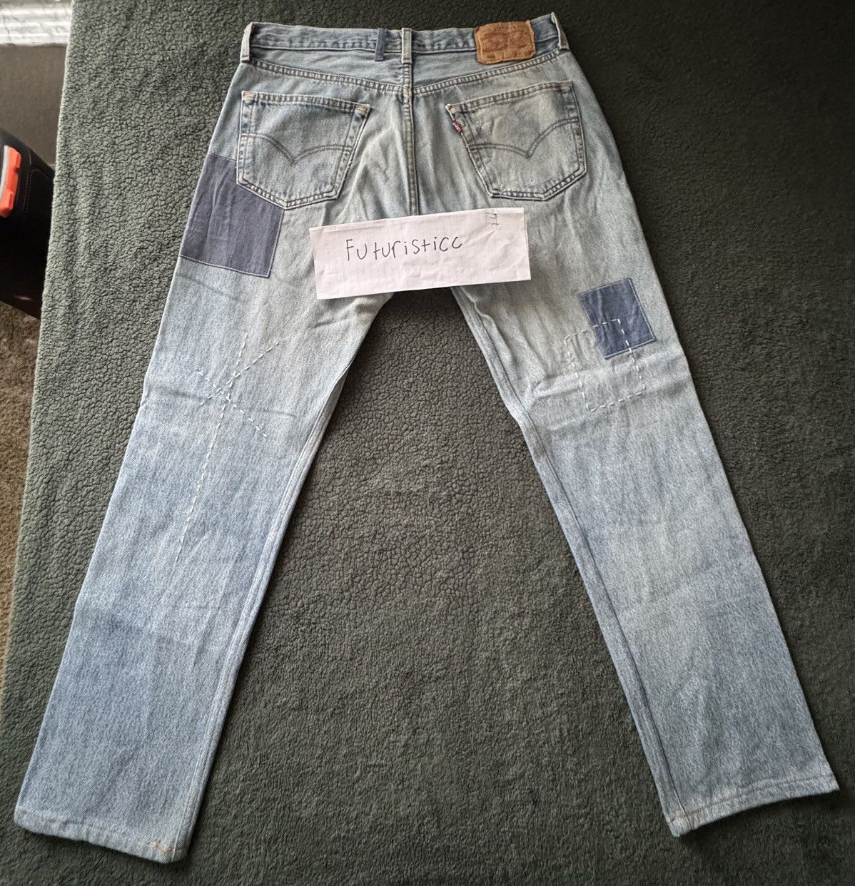 Atelier & Repairs × Levi's Atelier & Repairs Patchwork Jeans Size US 33 - 2 Thumbnail