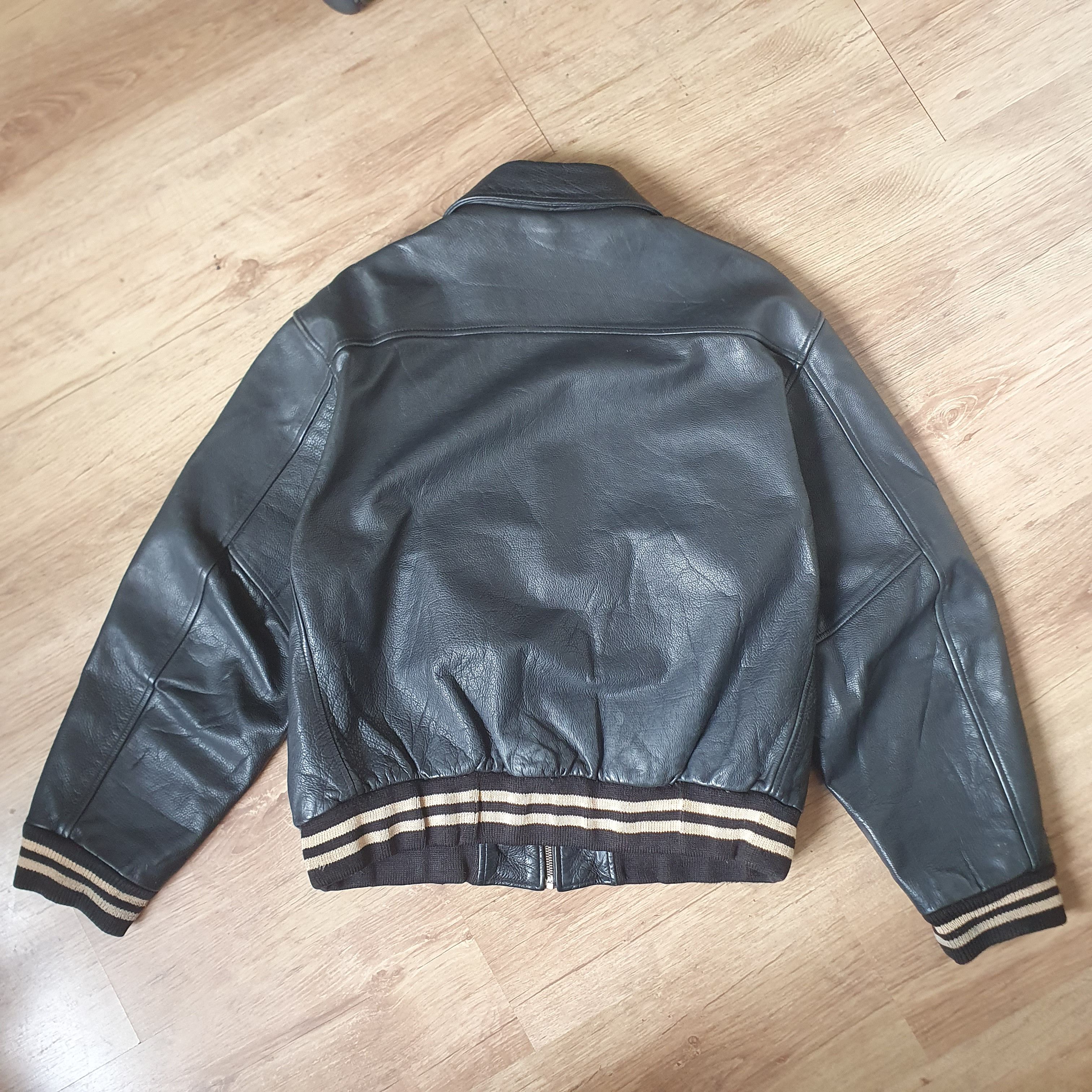Genuine Leather Vintage Redskins Leather Jacket Size US L / EU 52-54 / 3 - 2 Thumbnail
