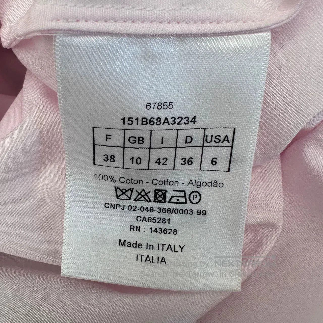 Dior dior pink short sleeve shirt 38. Size US M / EU 48-50 / 2 - 5 Thumbnail