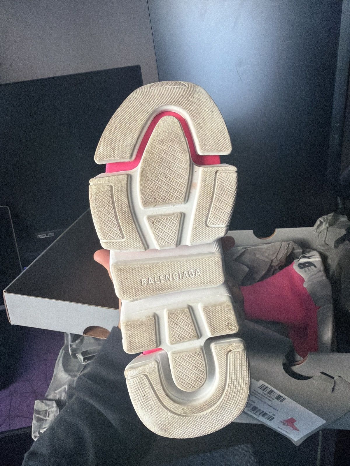Balenciaga REC KNIT FLUO 2.0 GRAD SOLE Size US 10 / IT 40 - 8 Thumbnail