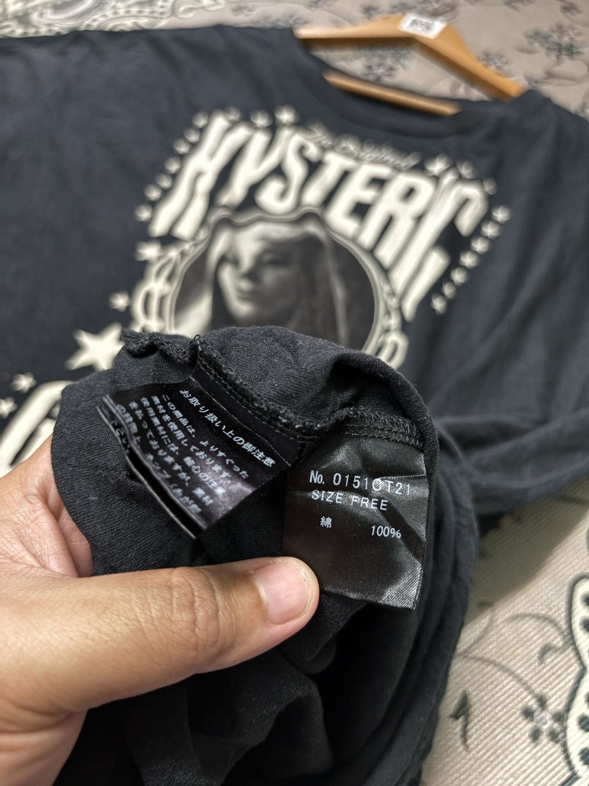 Hysteric Glamour ‼️RARE‼️HYSTERIC GLAMOUR “THRILLS AND DELIGHT” TSHIRT TEE🔥 Size US XXL / EU 58 / 5 - 14 Thumbnail
