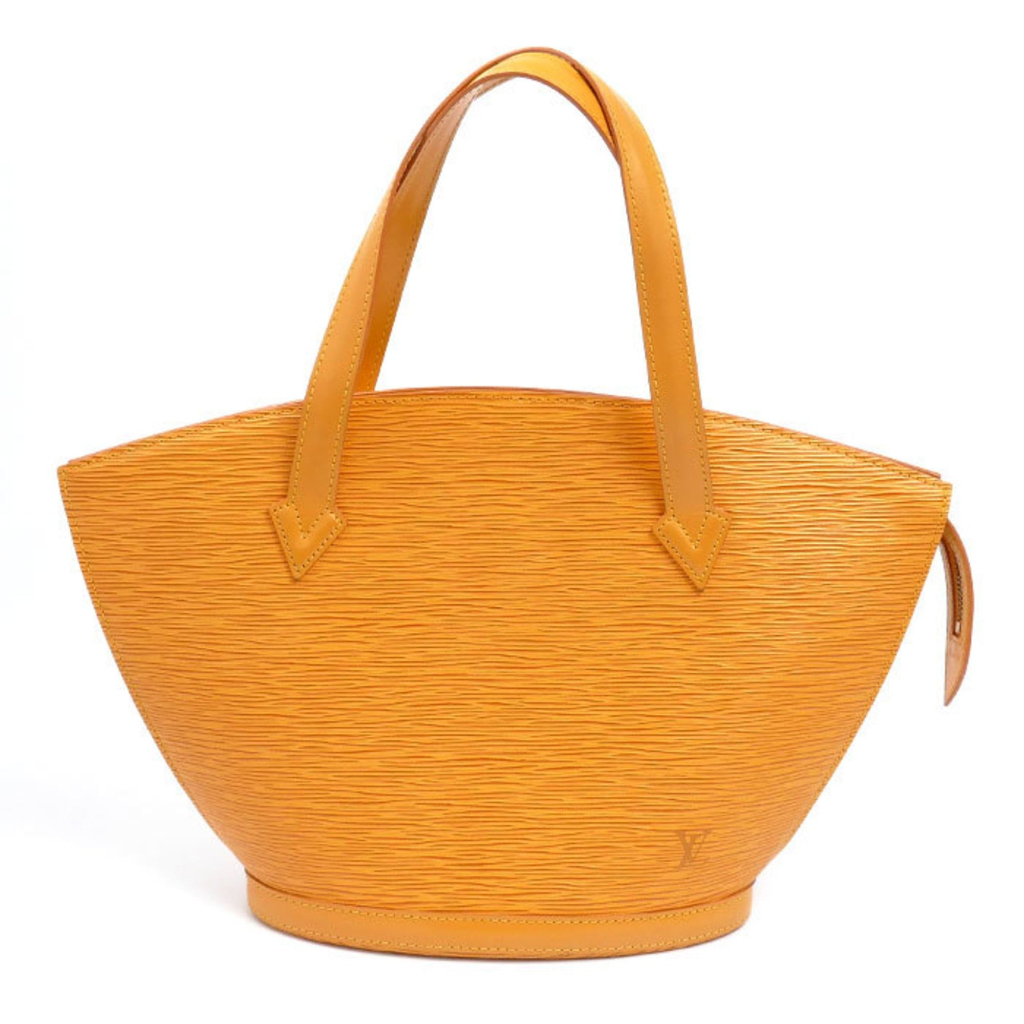 LOUIS VUITTON Saint-Jacques Epi Leather Handbag in Yellow M52279 Women's