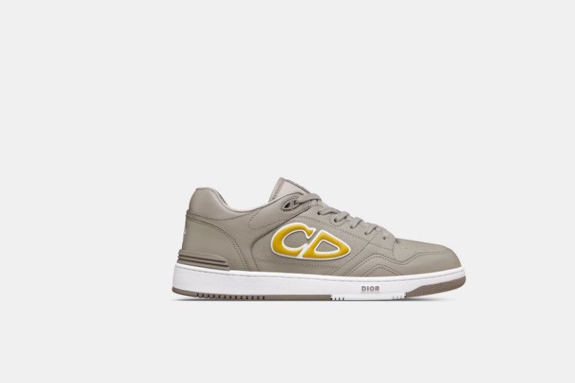 Dior × Stone Island o1w1db10325 3SN31 Low-Top Sneakers in Grey & Yellow Size US 12 / EU 45 - 1 Thumbnail