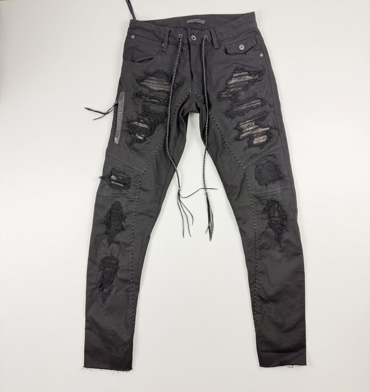 KMRii KmRii Studded Crush Denim Pants | Grailed