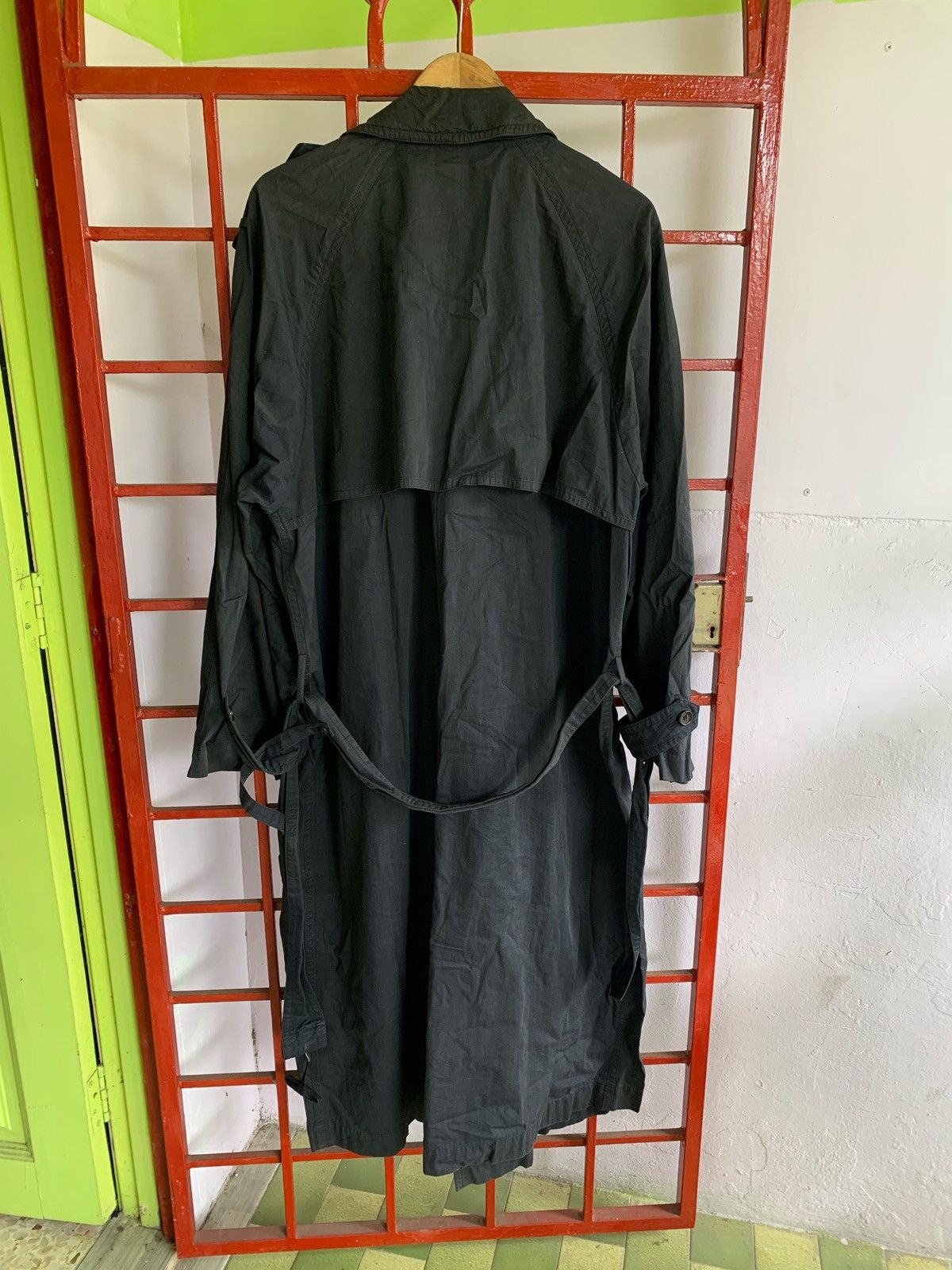 Comme des Garcons Homme Plus 💥Final💥Vtg Comme Des Garcons Trench Coat Oversized Jacket Size US M / EU 48-50 / 2 - 2 Thumbnail