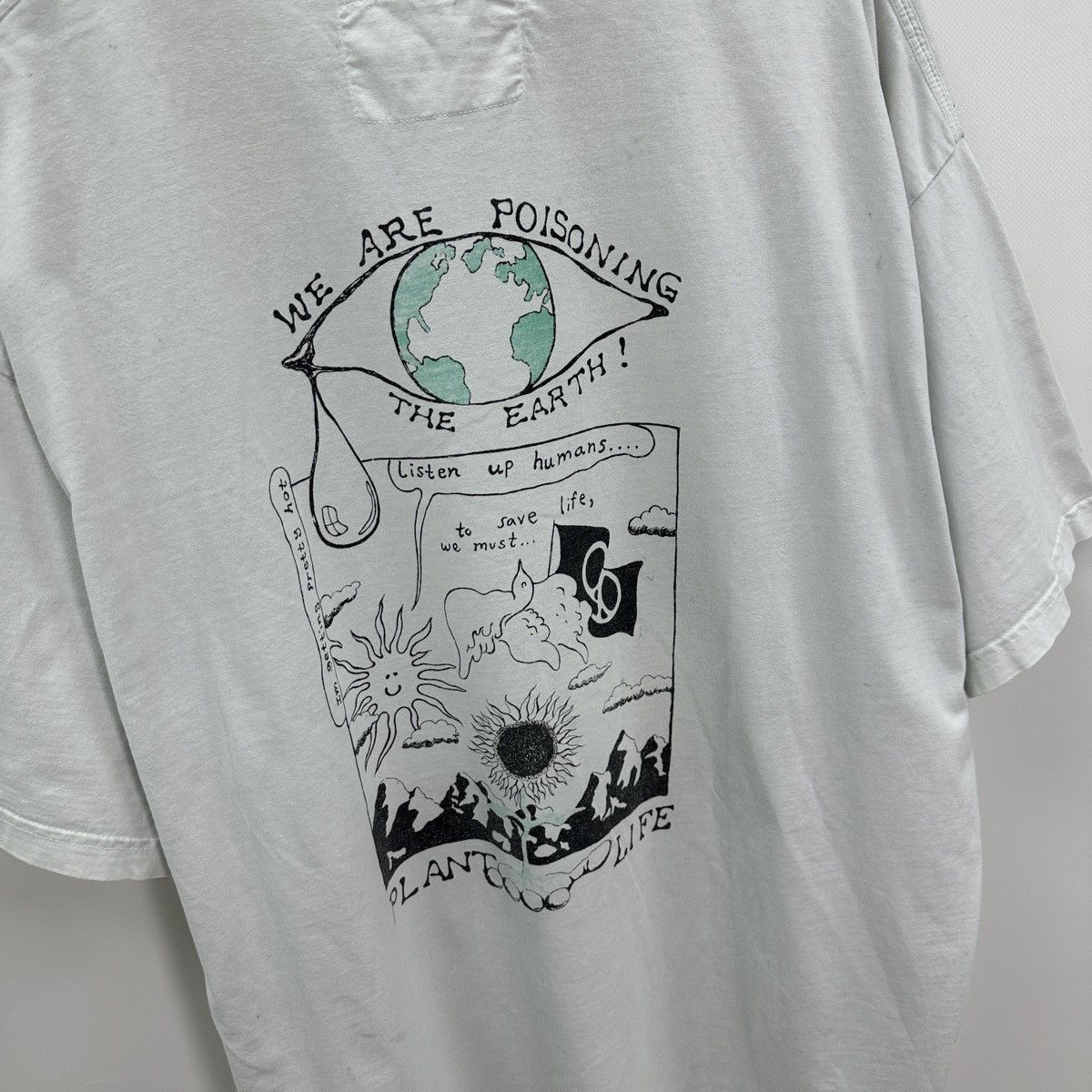 Designer Story MFG We are poisoning the earth Plant Life tee 2019 Size US XL / EU 56 / 4 - 10 Thumbnail