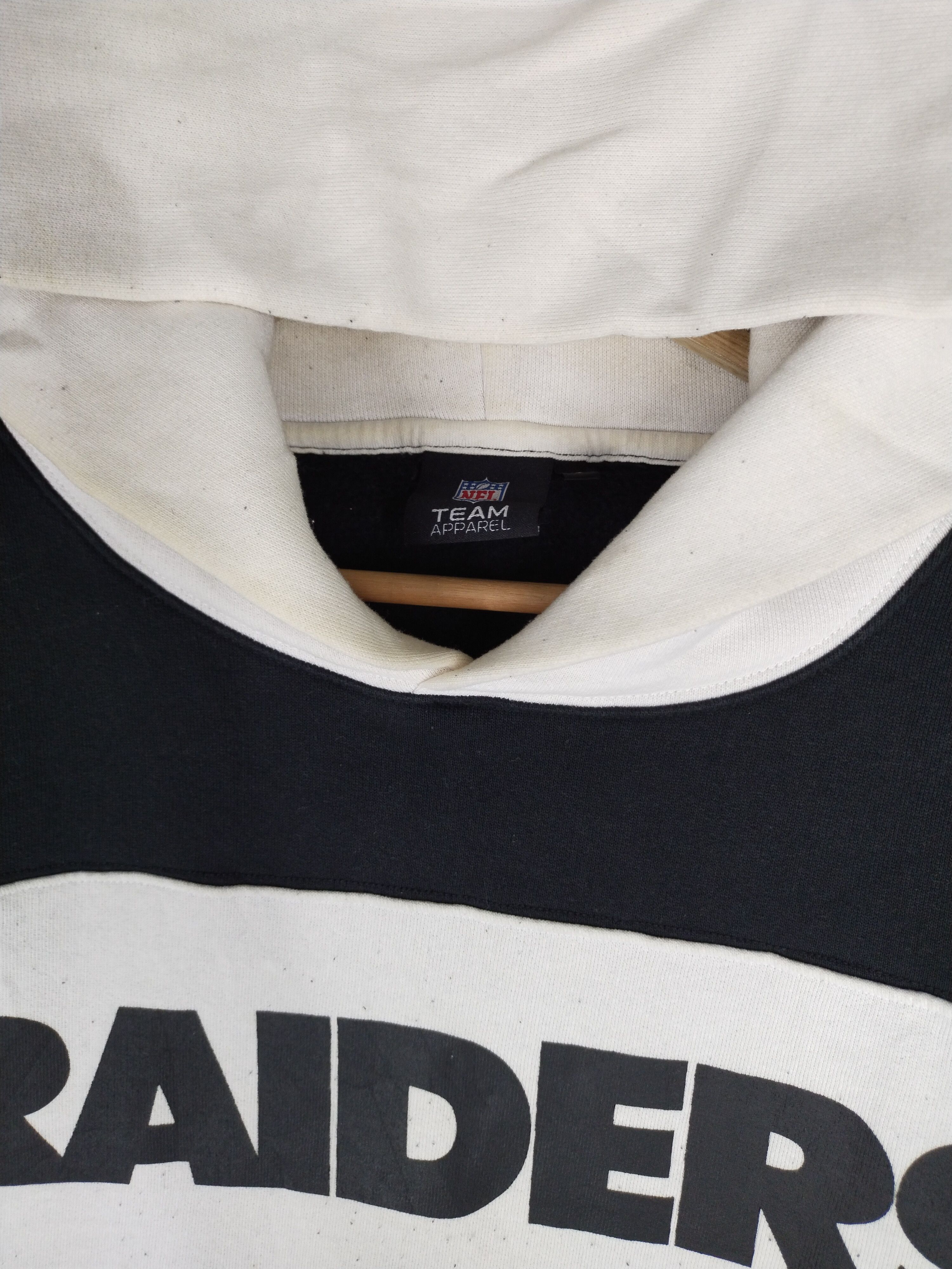 NFL Vintage NFL Raiders Hoodie Sweatshirt Size US M / EU 48-50 / 2 - 8 Thumbnail