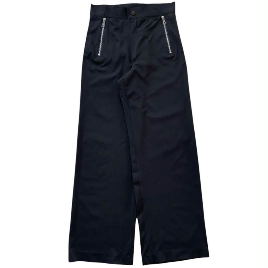 Jean Paul Gaultier Jean Paul Gaultier Homme 1990s Wide Leg Zip Trousers Size US 29 - 1 Thumbnail