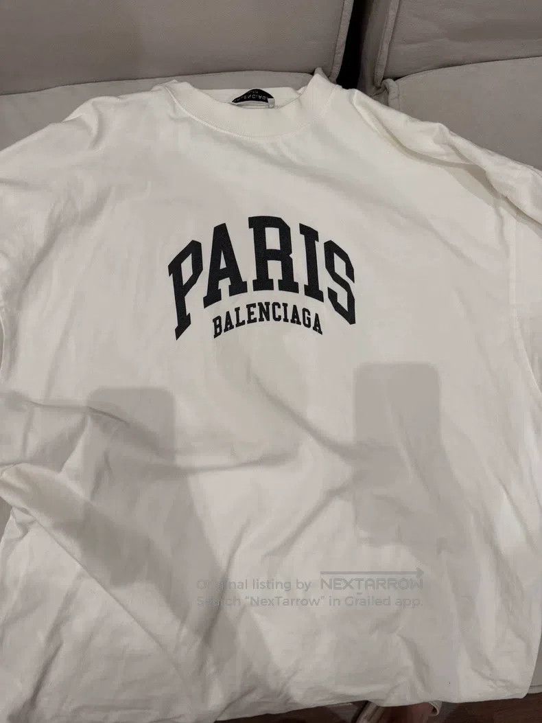 Balenciaga Balenciaga Long Sleeve Shirt Size US S / EU 44-46 / 1 - 1 Thumbnail