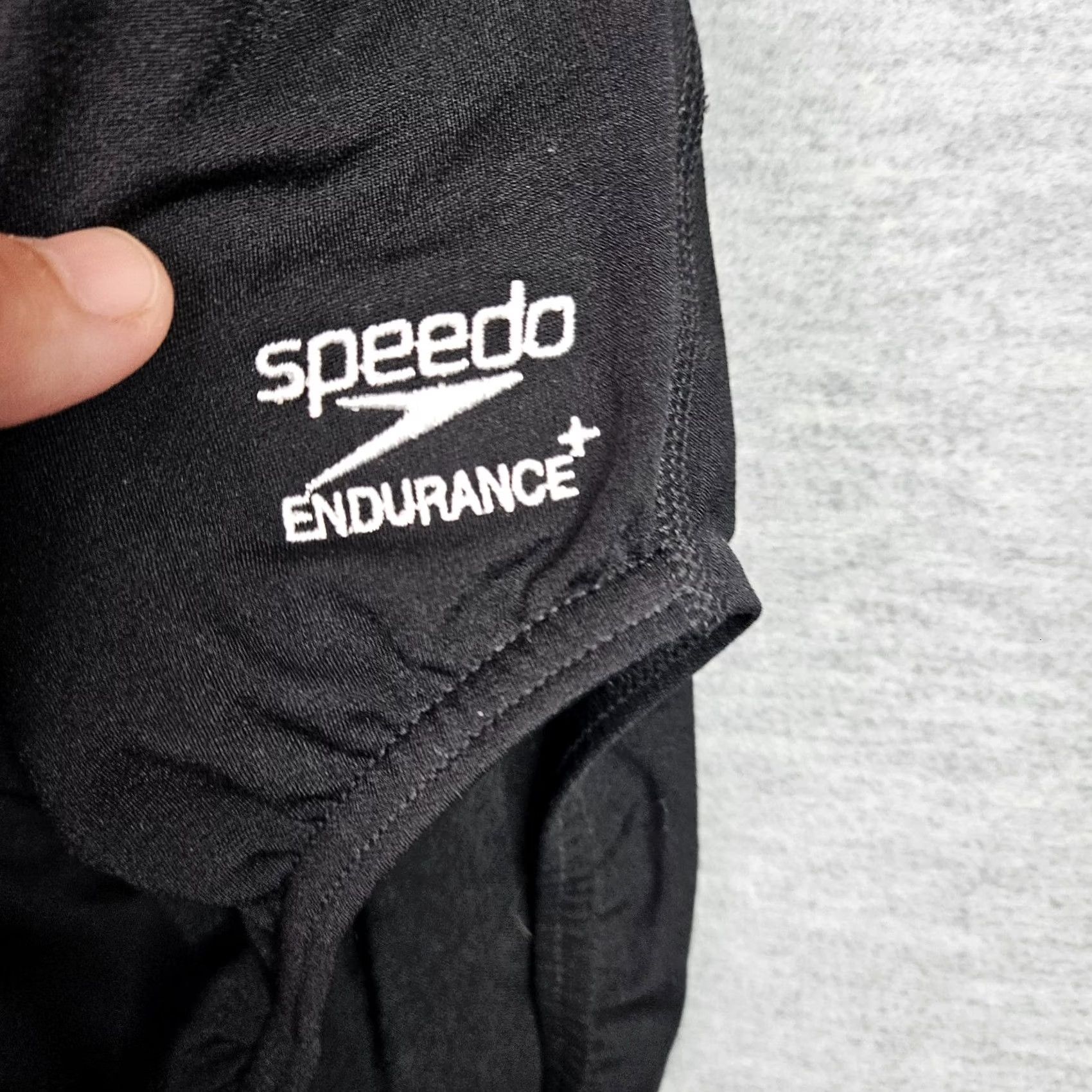 Speedo Speedo Endurance plus Black White One Piece Cross Back Swimsuit Size 10 NEW Women Size ONE SIZE - 3 Thumbnail