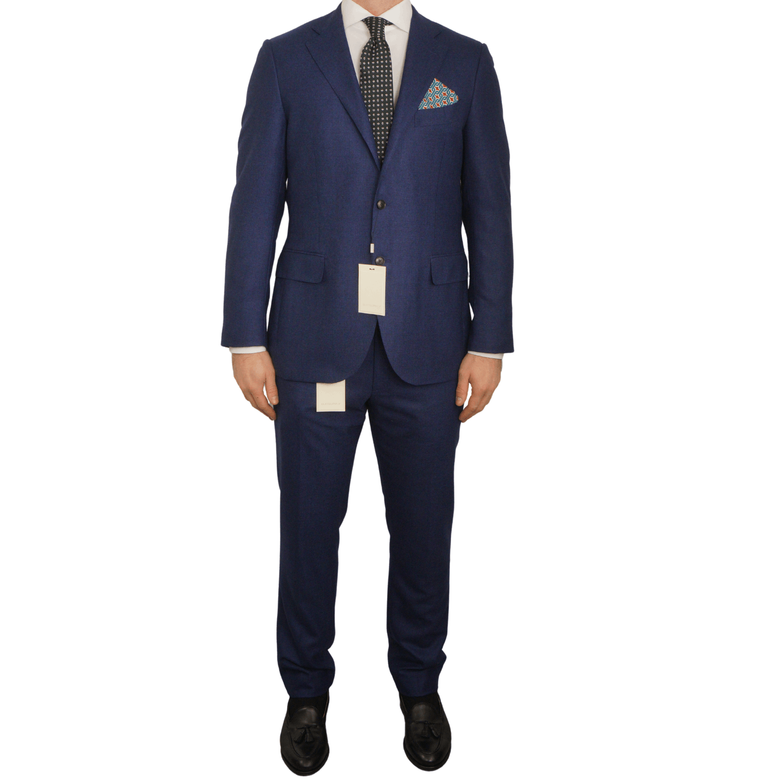 image of Men Suitsupply Suit Lazio Single Breasted S120 Eu50 Uk/us40 in Blue (Size 40R)