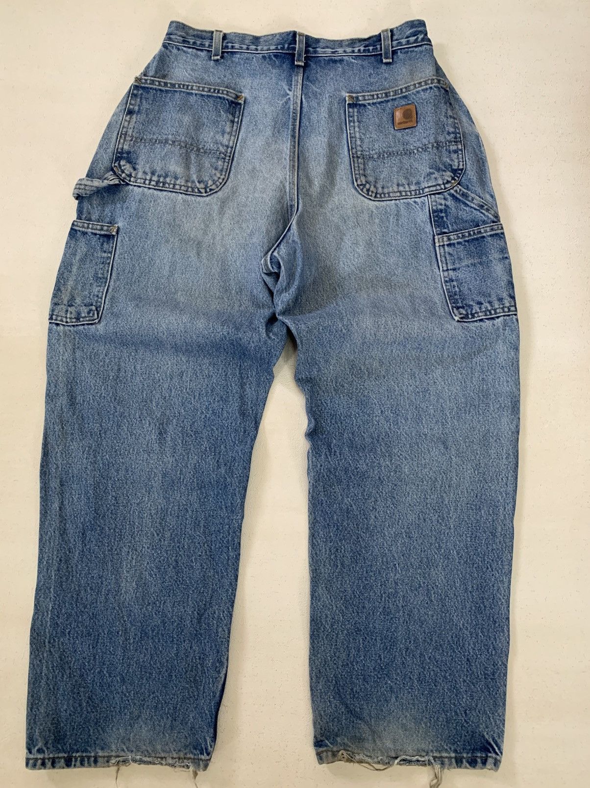 Carhartt Carhartt Denim Carpenter Dark Stone Dungaree(B237-DST) Size US 38 / EU 54 - 1 Thumbnail