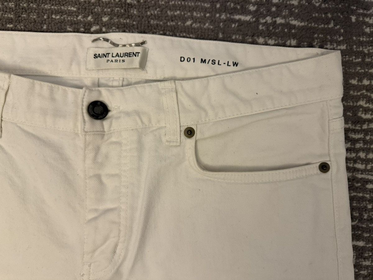 Saint Laurent Paris Saint Laurent 2014 D01 32 Hedi Jeans Size US 32 / EU 48 - 5 Thumbnail