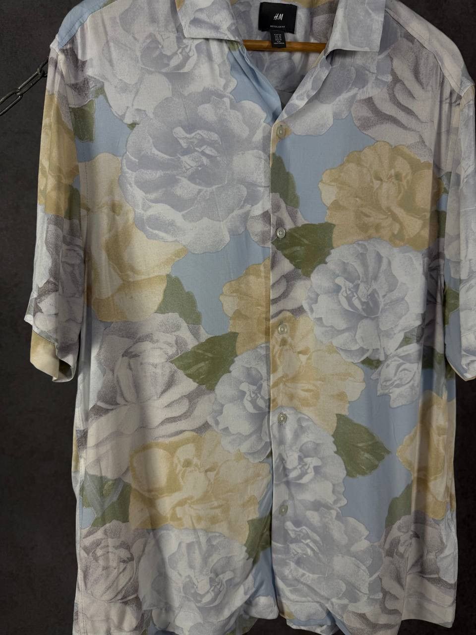 H&M H&M crazy art hawaiian shirt Size US M / EU 48-50 / 2 - 3 Thumbnail