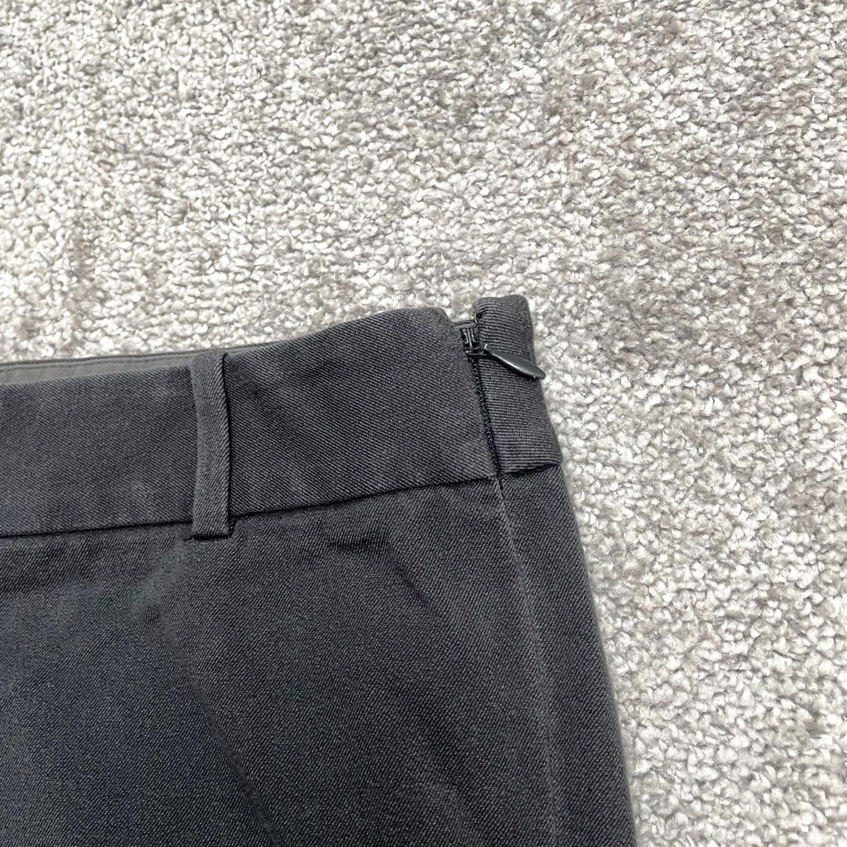 J.Crew J.Crew Minnie City Fit Twill Pants Womens 00 Dark Gray Crop 28x25 Chino Stretch Casual Formal Workwear Regular Size 25" / US 0 / IT 36 - 5 Thumbnail