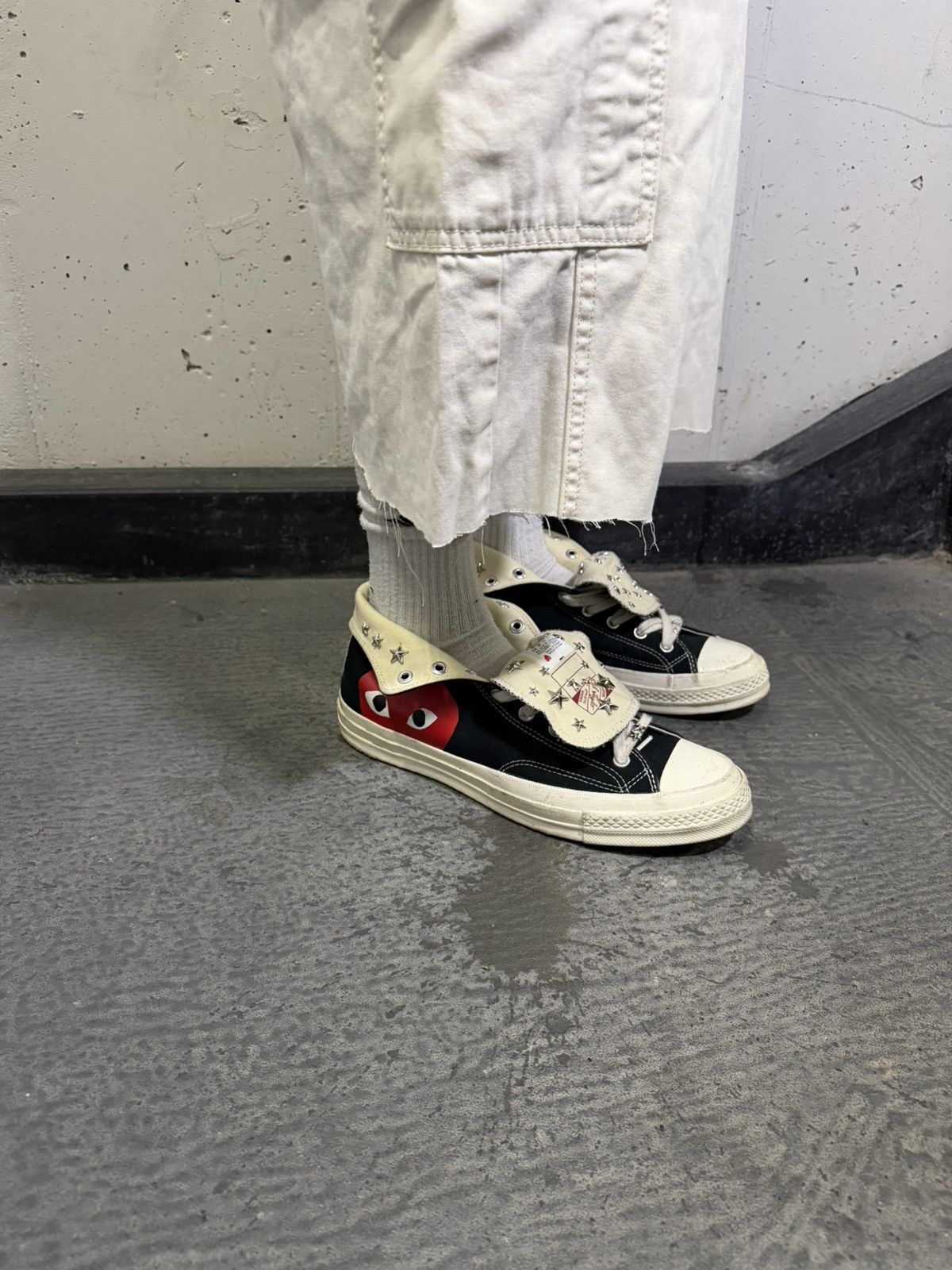 Comme des Garcons LPS CDG Converse Rework Size US 12 / EU 45 - 3 Thumbnail