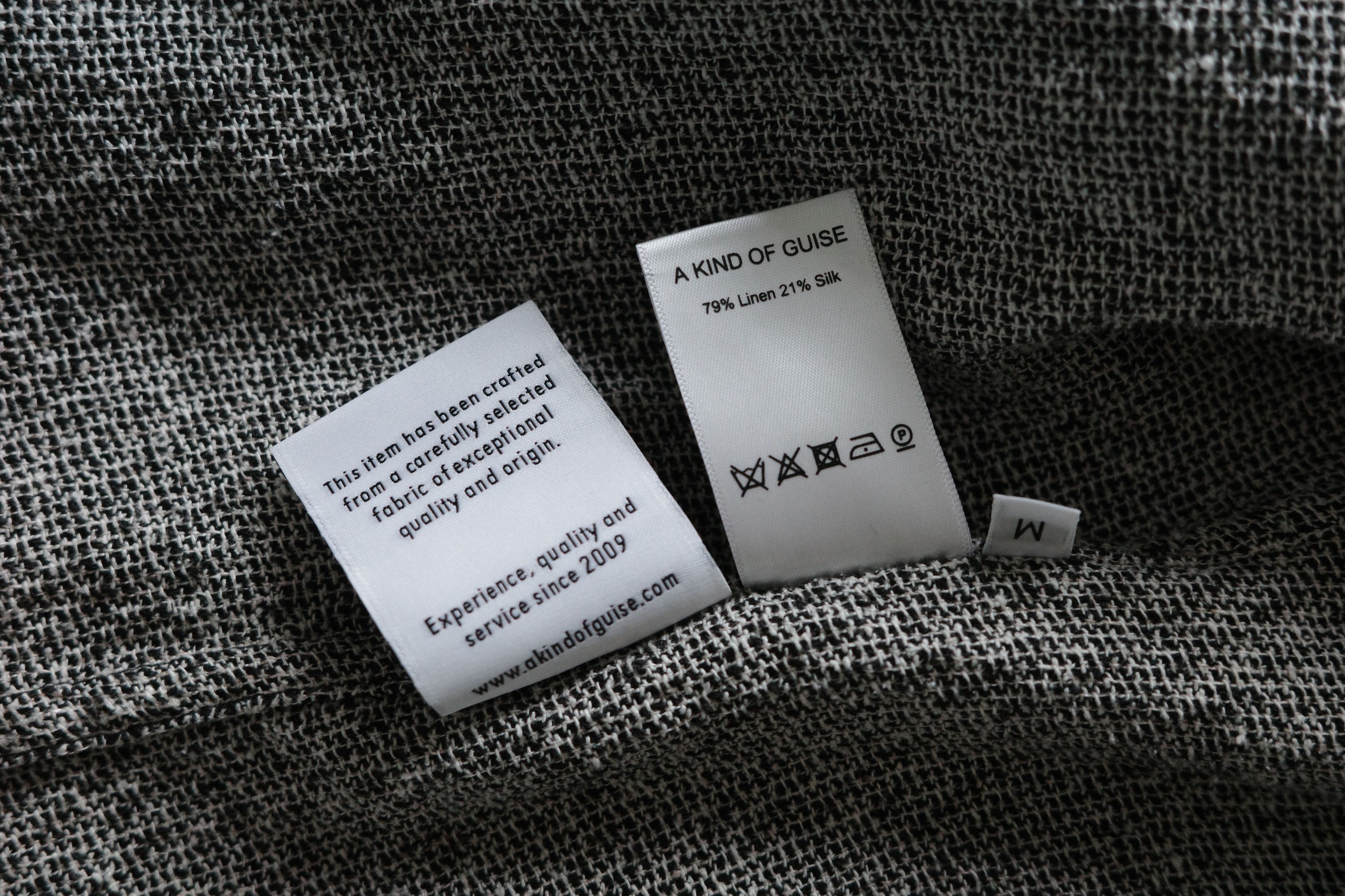 A Kind Of Guise Gioia Shirt - salt and pepper Size US M / EU 48-50 / 2 - 13 Thumbnail