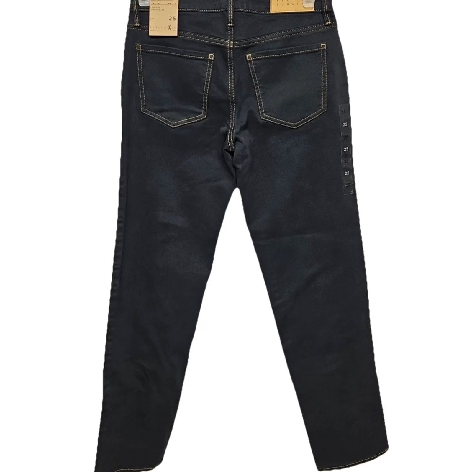 Pacsun PacSun Jeans Size 25 Low Rise Straight Leg Dark Wash Y2K Stretch Denim NWT Mens Men Regular 29in Inseam Blue Cotton Size US 26 / EU 42 - 6 Thumbnail