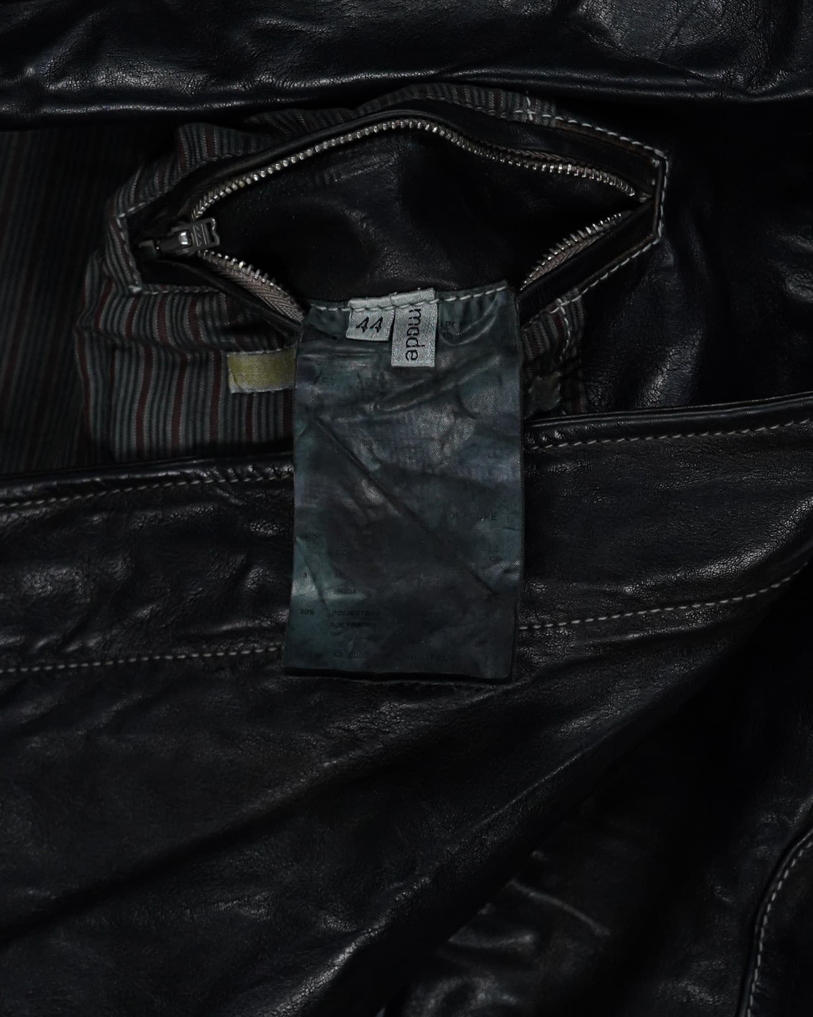 Carol Christian Poell Carol Christian Poell Scarstitch Leather Jacket - FW05 Size US S / EU 44-46 / 1 - 8 Thumbnail