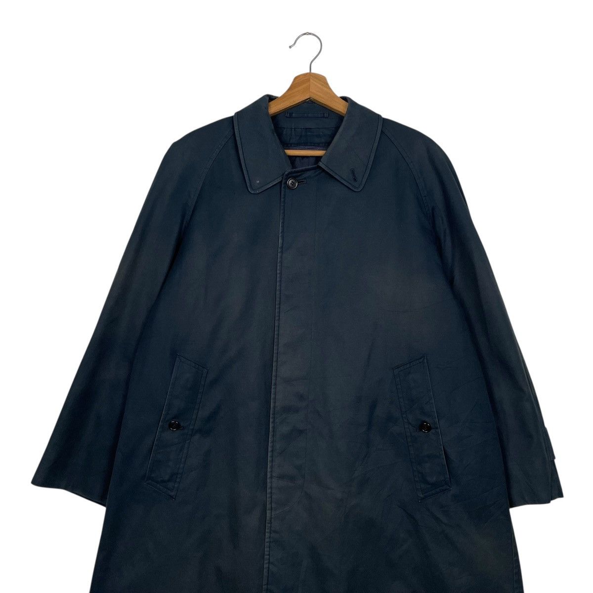 Burberry Vtg Burberrys Wool Trenchcoat Size US M / EU 48-50 / 2 - 3 Thumbnail