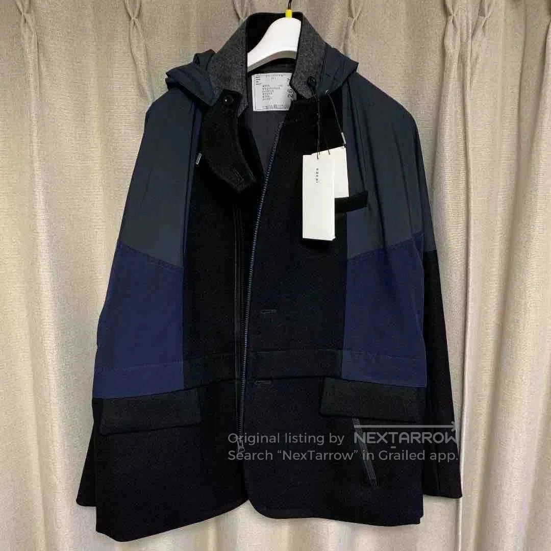 Sacai sacai men's oversized jacket autumn winter. Size US S / EU 44-46 / 1 - 4 Thumbnail