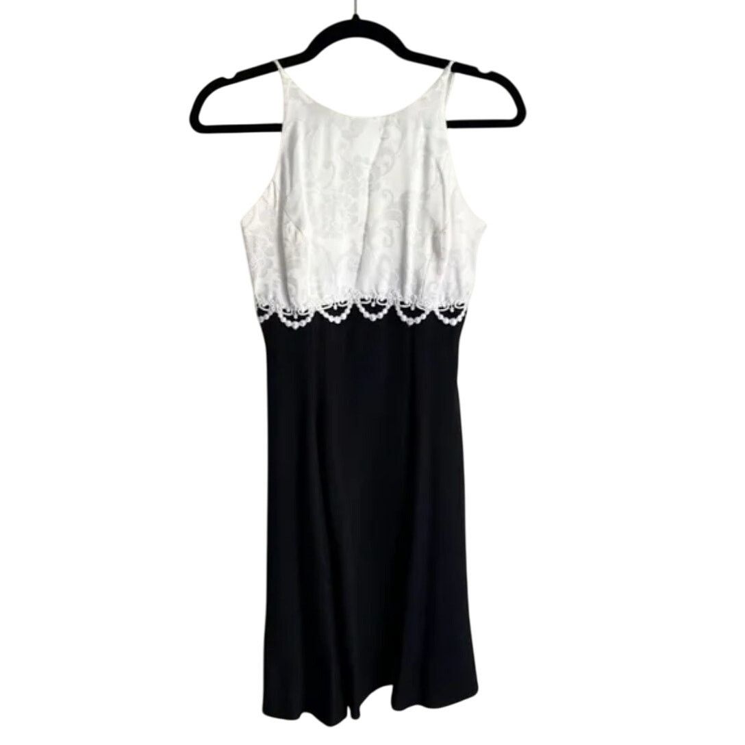 Jessica McClintock Vtg 90s Jessica McClintock Gunne Sax Brocade Mini Dress  | Grailed