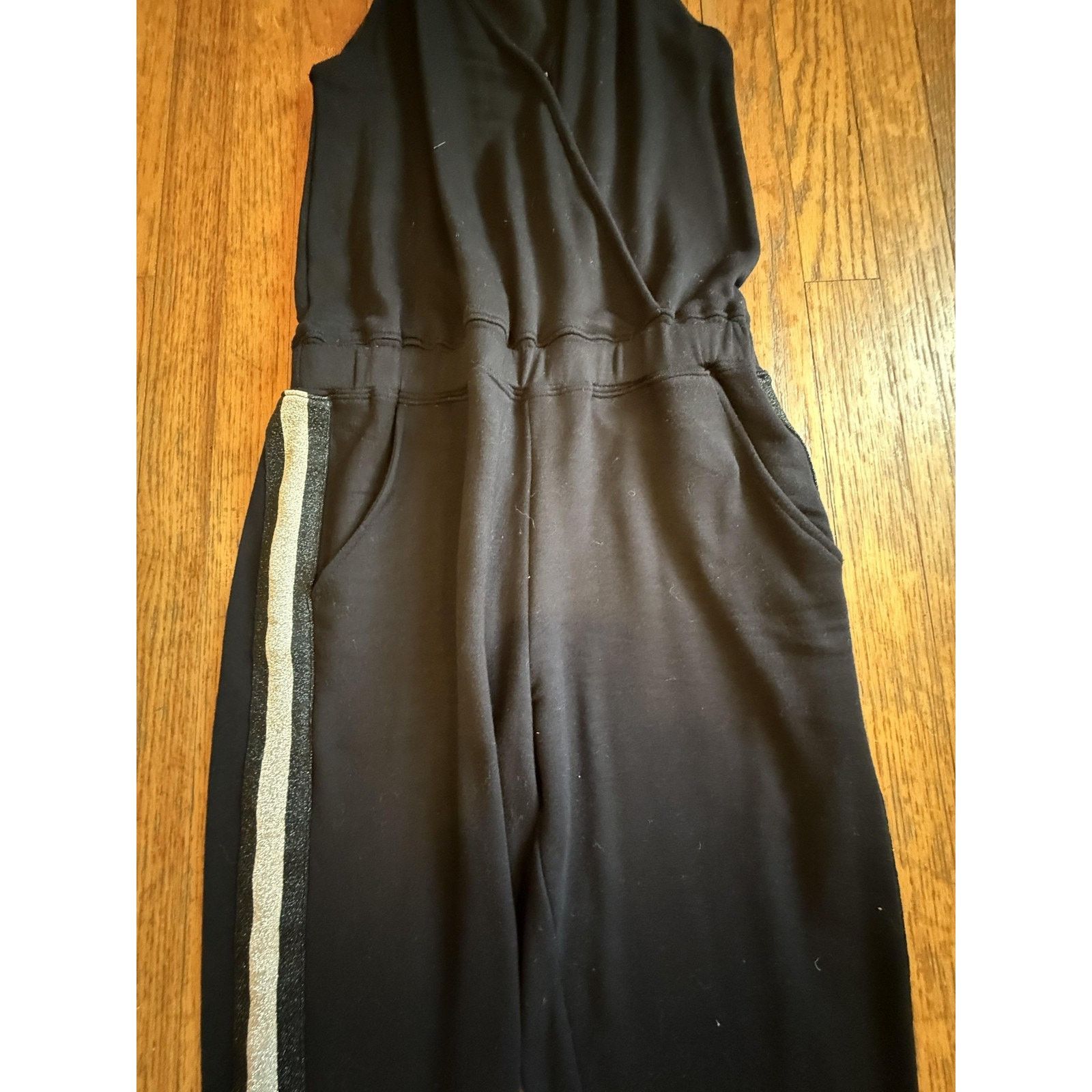 Ramy Brook Ramy Brook Jumpsuit Womens Small Black Metallic Size 27" / US 4 / IT 40 - 5 Thumbnail