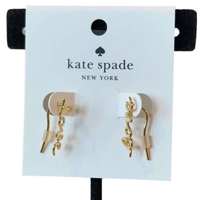 Kate Spade Kate Spade Say Yes Love Earrings Size ONE SIZE - 2 Thumbnail