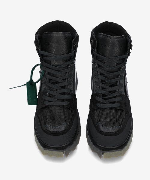 Off-White o1w1db10824 Hiking Sponge Sneakerboot in Black Size US 9 / EU 42 - 2 Thumbnail