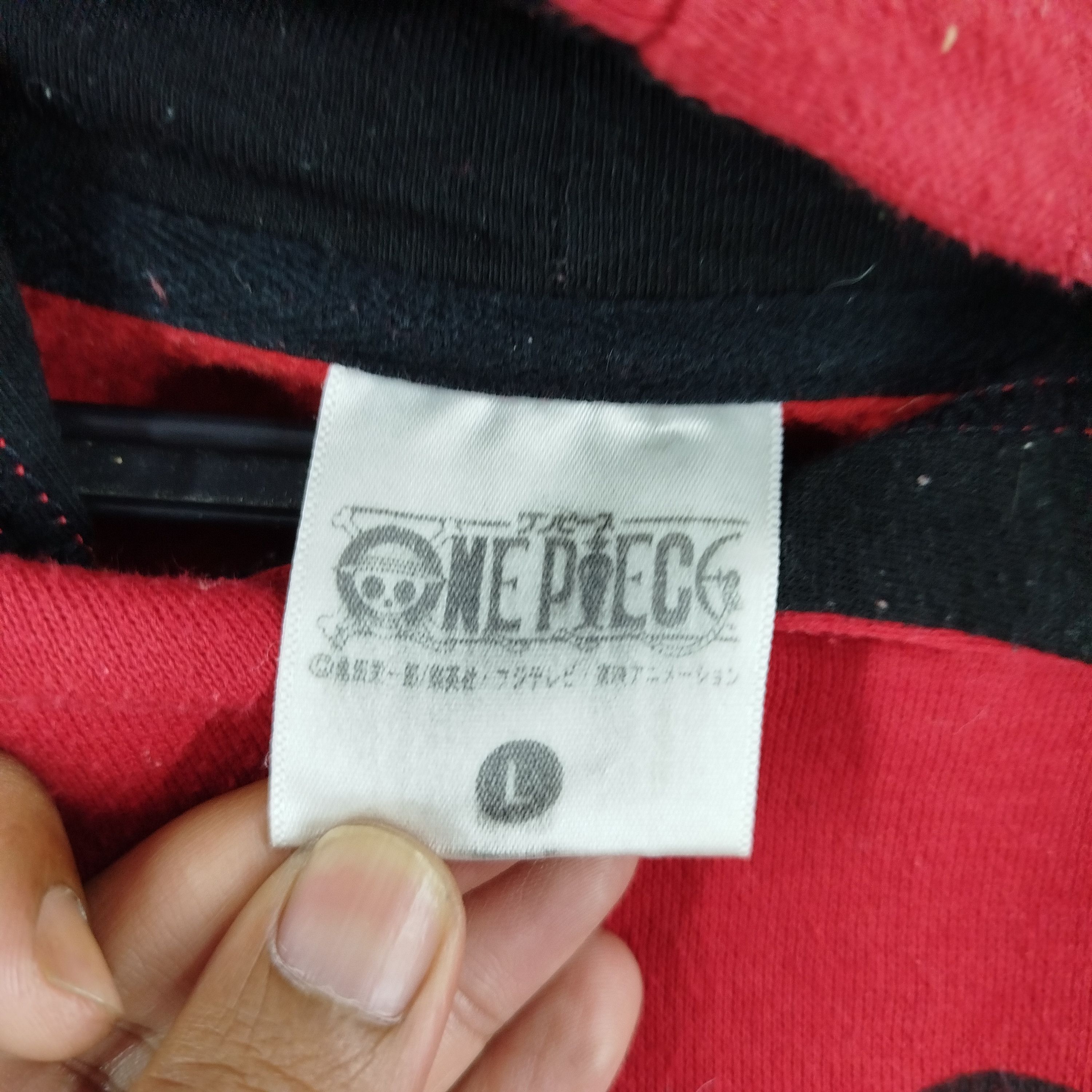 Anime × Japanese Brand × One Piece One Piece Portgas.D.Ace Fire Fist Big Printed Anime Movie Size US L / EU 52-54 / 3 - 5 Thumbnail