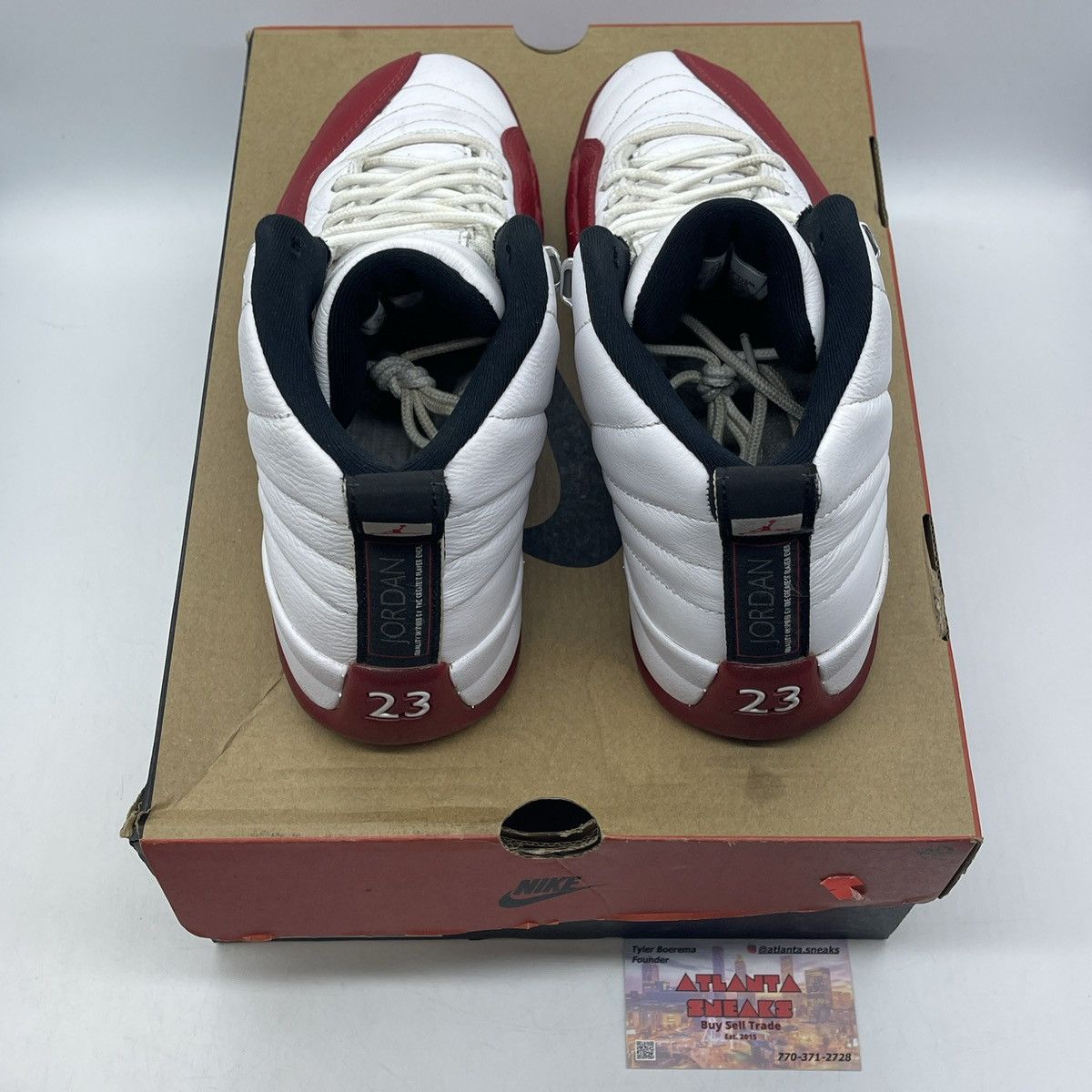 Jordan Brand Air Jordan 12 Cherry Size US 8.5 / EU 41-42 - 6 Thumbnail