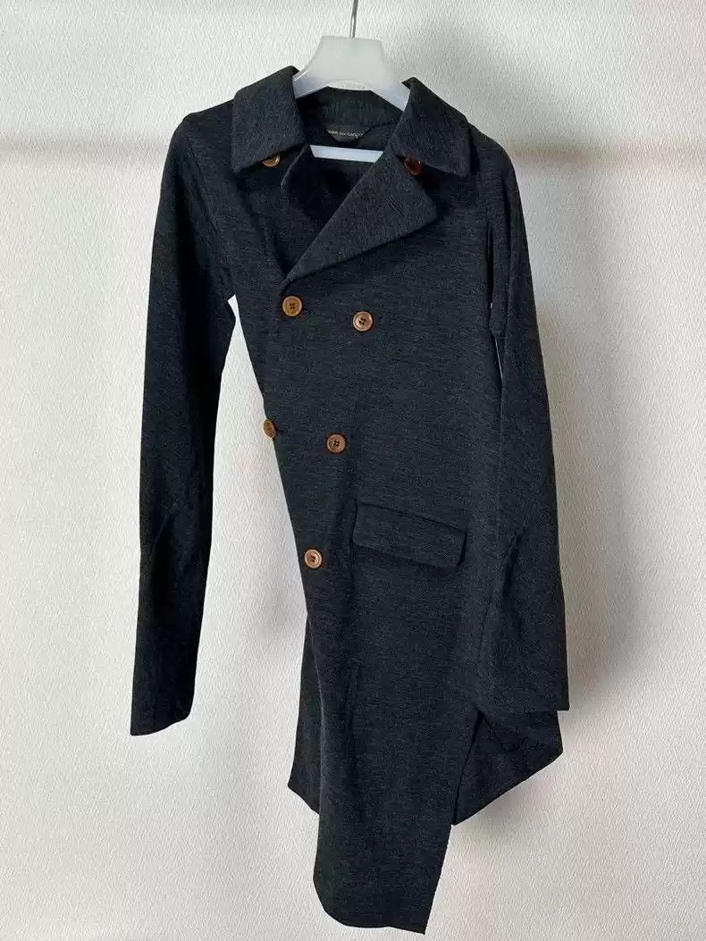 comme des garcons wool suit jacket