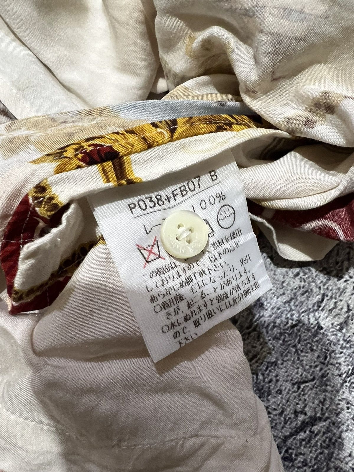 Helmut Lang 2000s Japanese Maison Jpg All Over Print Shirt y2k Lgb Ifsix Size US L / EU 52-54 / 3 - 5 Thumbnail