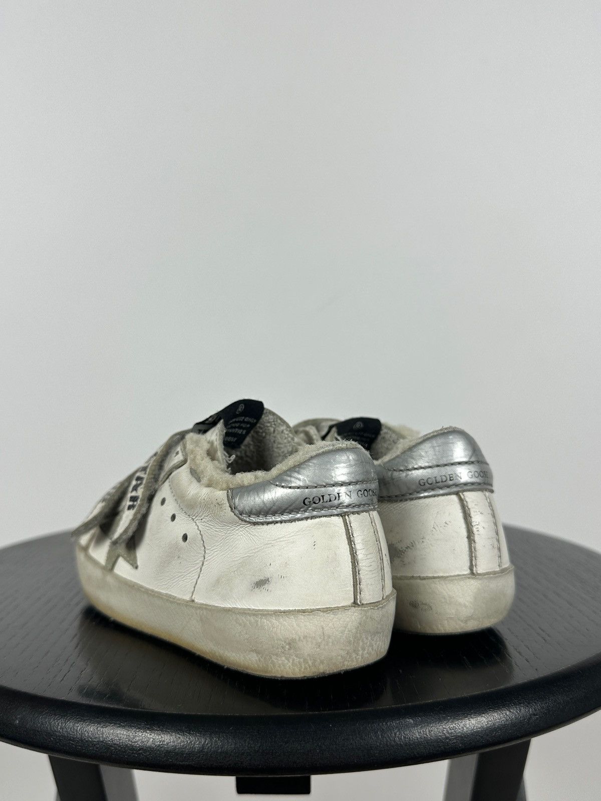 Golden Goose Kids Golden Goose GGDB Superstar Leather Sneakers Size US 4 / IT 34 - 6 Thumbnail