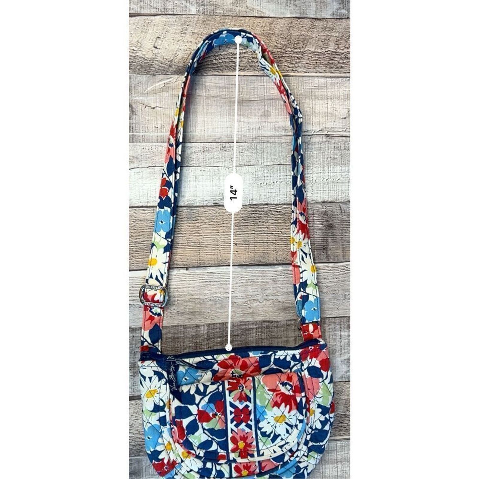 Vera Bradley Vera Bradley Summer Cottage The Lizzy Crossbody Quilted Bag Size ONE SIZE - 11 Thumbnail