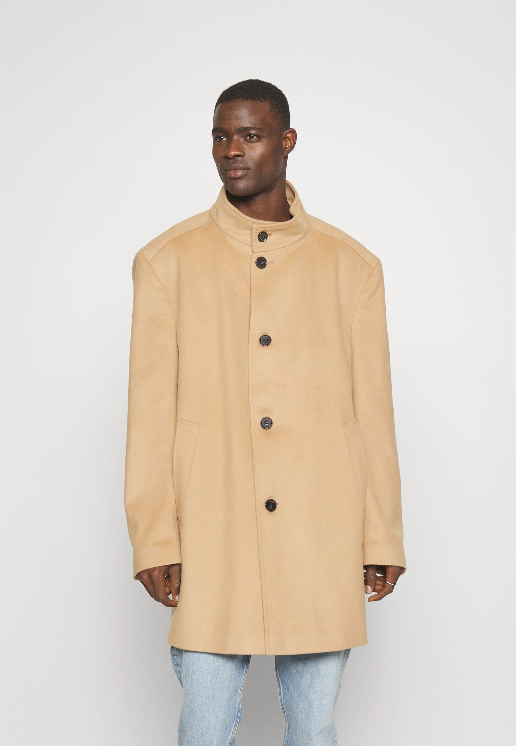 image of Loro Piana O1W1Db11223 Norton Carcoat In Antelope, Men's (Size Medium)