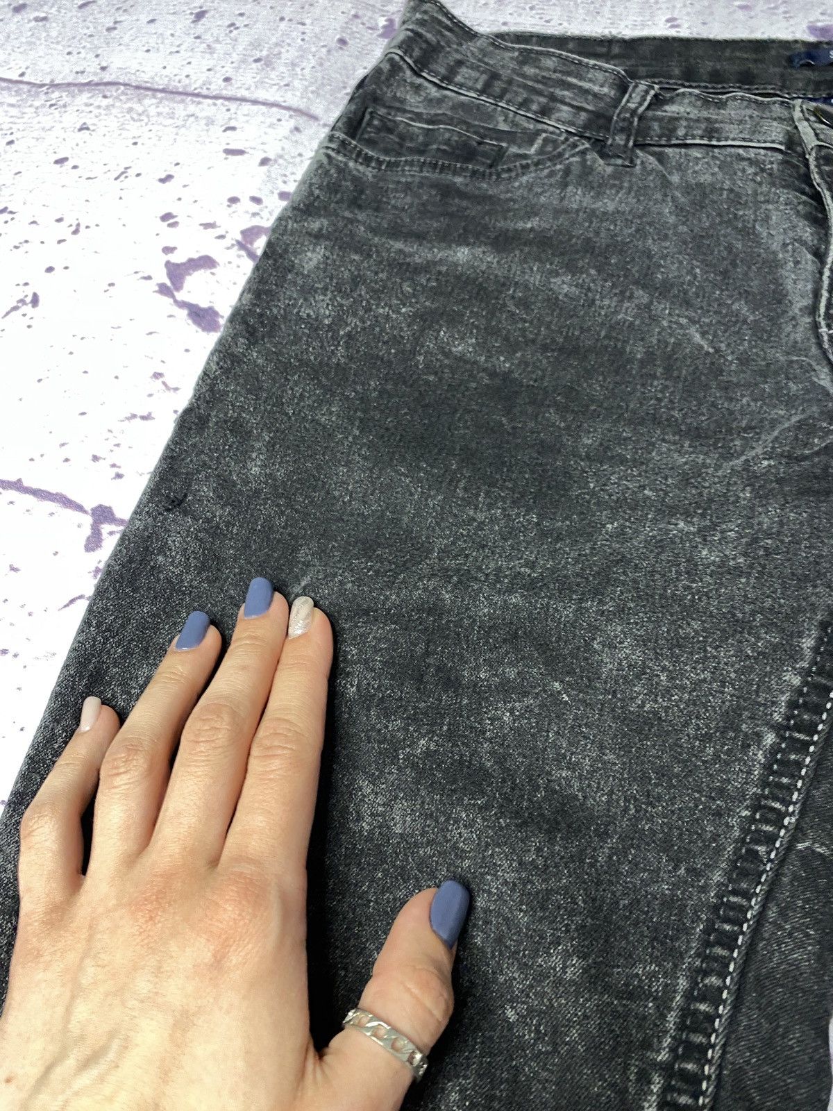 Vintage Women’s jeans vintage Kiabi streetwear size 38 skinny Size 27" / US 4 / IT 40 - 7 Thumbnail