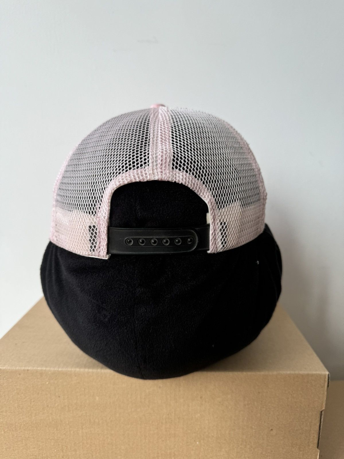 Vintage × Von Dutch Rare Vintage Von Dutch Leather Trucker Cap Hat Size ONE SIZE - 6 Thumbnail