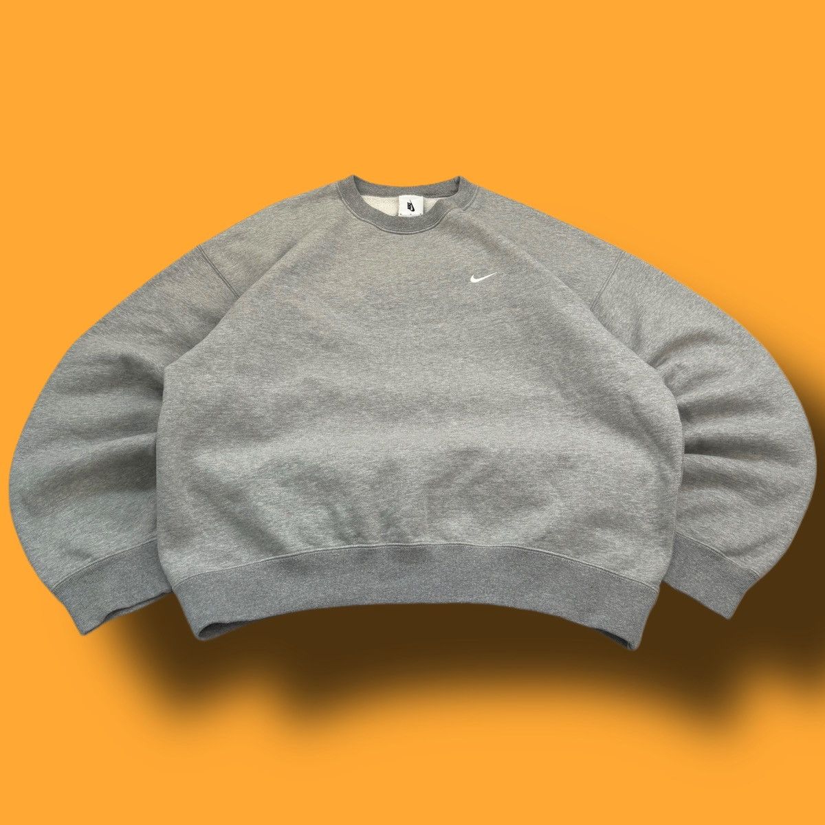 Nike × Vintage NIKE LAB VINTAGE CENTER LOGO OVERSIZE BOXY SWEATSHIRT Size US M / EU 48-50 / 2 - 1 Thumbnail