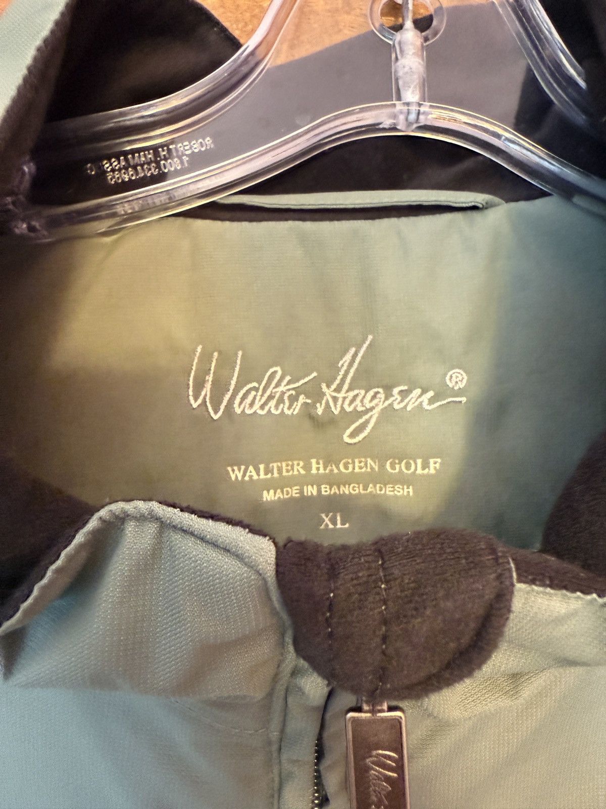 Other Walter Hagen Men’s Green Convertible Nylon Golf Jacket Vest Size US XL / EU 56 / 4 - 3 Thumbnail