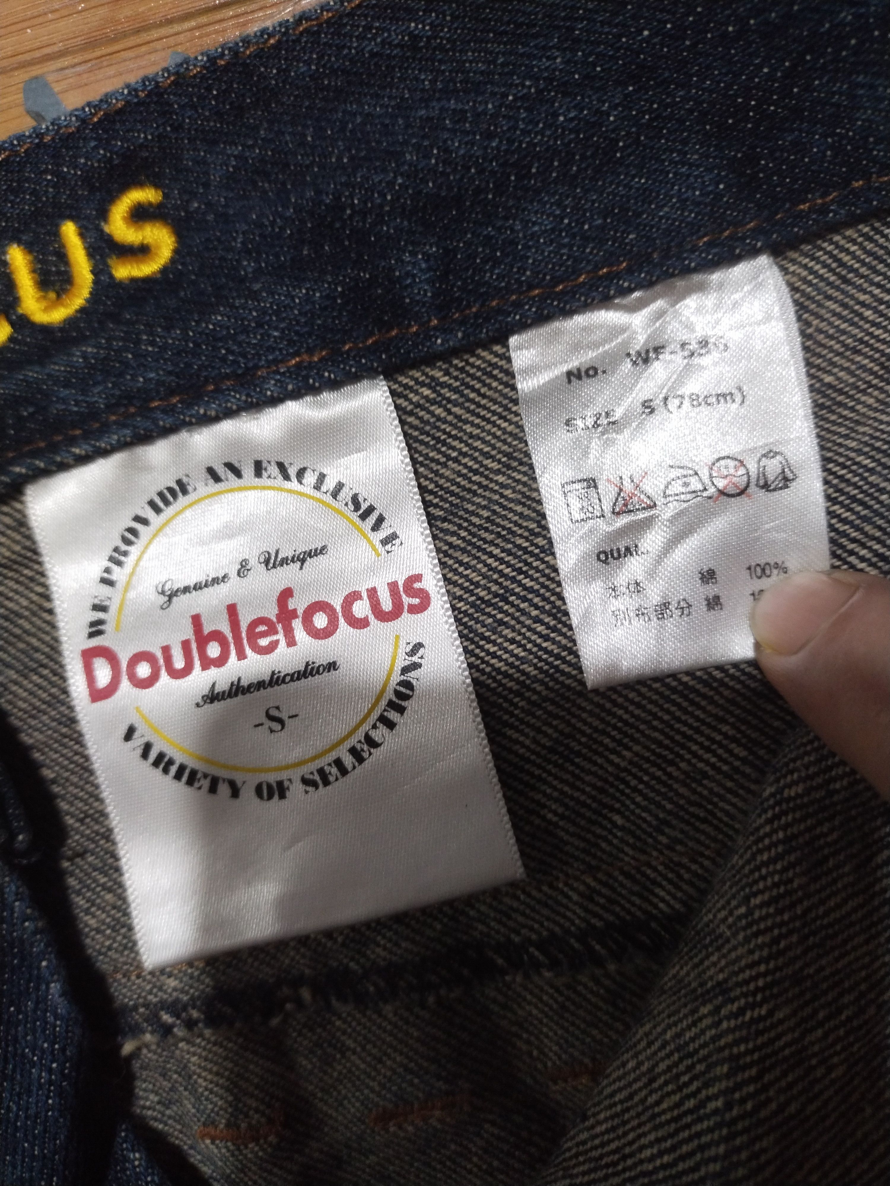 Japanese Brand Jeans Daublefokus ,Japan Style Sz 30" Size US 30 / EU 46 - 12 Thumbnail