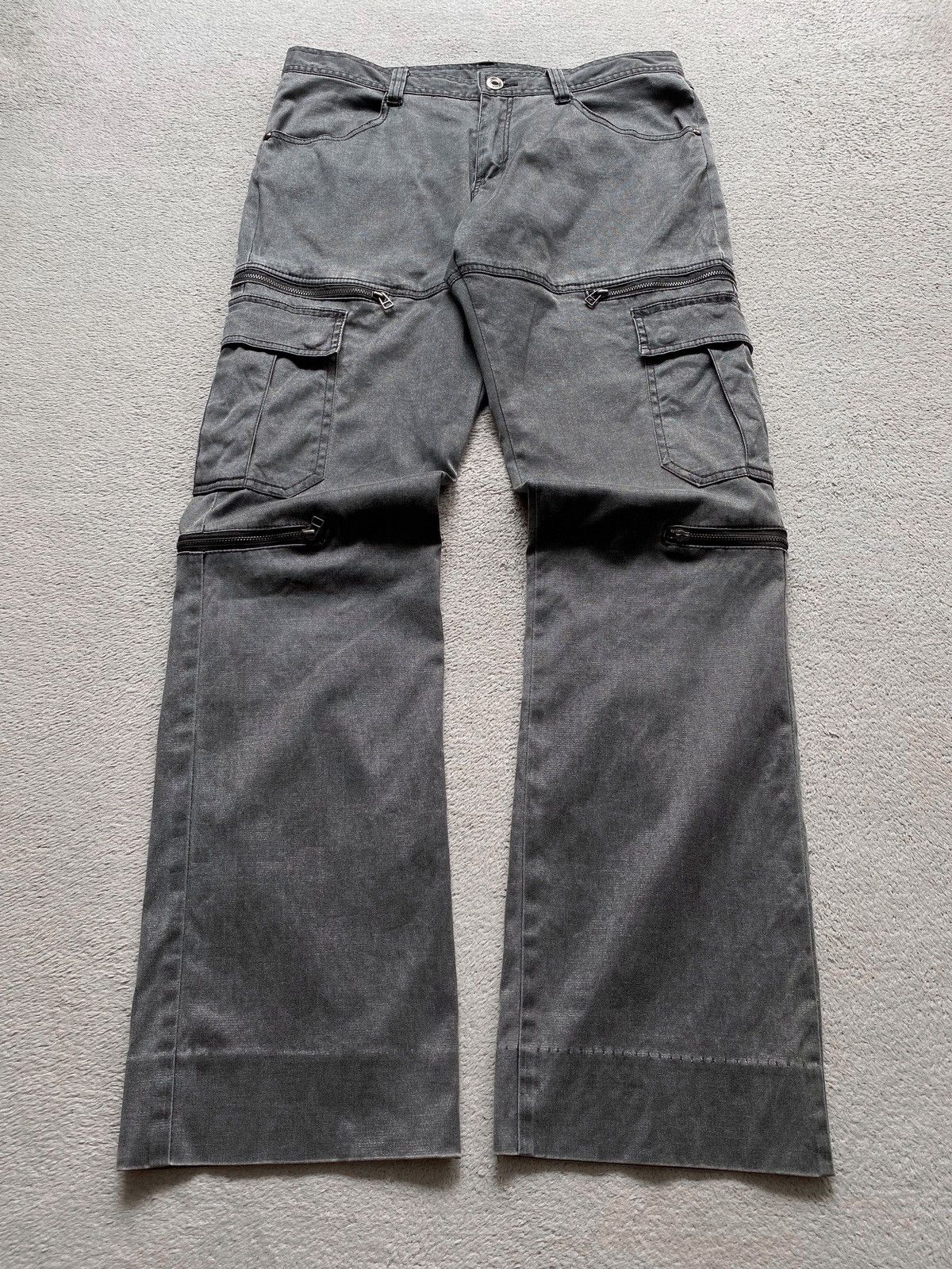 If Six Was Nine Semantic Design Tactical Multi Pocket Cargo Pants Size US 30 / EU 46 - 1 Thumbnail