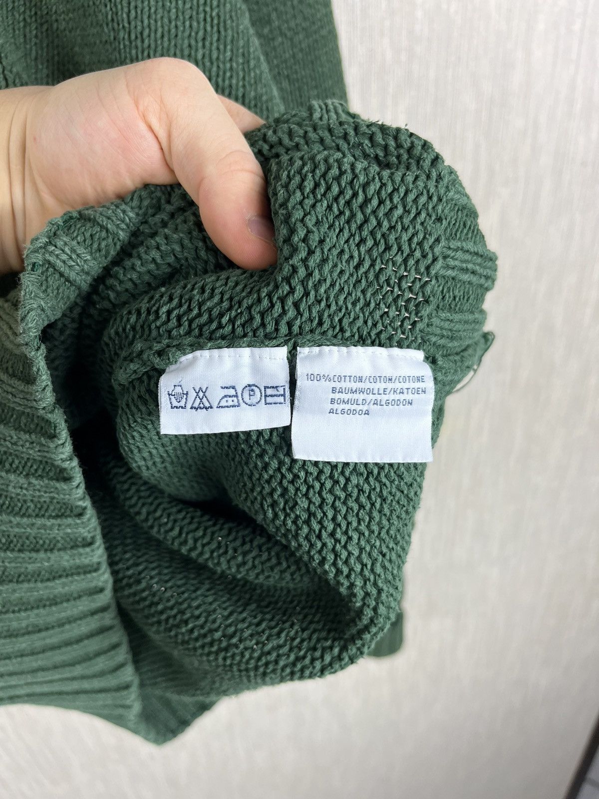 Polo Ralph Lauren × Vintage Vintage Polo by Ralph Lauren knit crewneck sweater forest Size US M / EU 48-50 / 2 - 17 Thumbnail