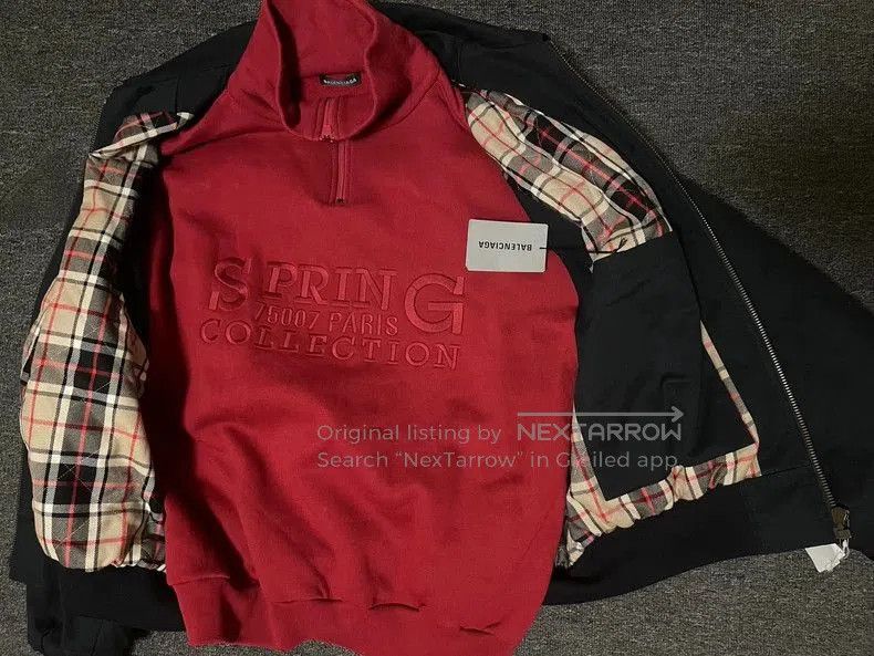 Balenciaga Balenciaga Oversize Sweatshirt & Vest Set. Size US L / EU 52-54 / 3 - 4 Thumbnail