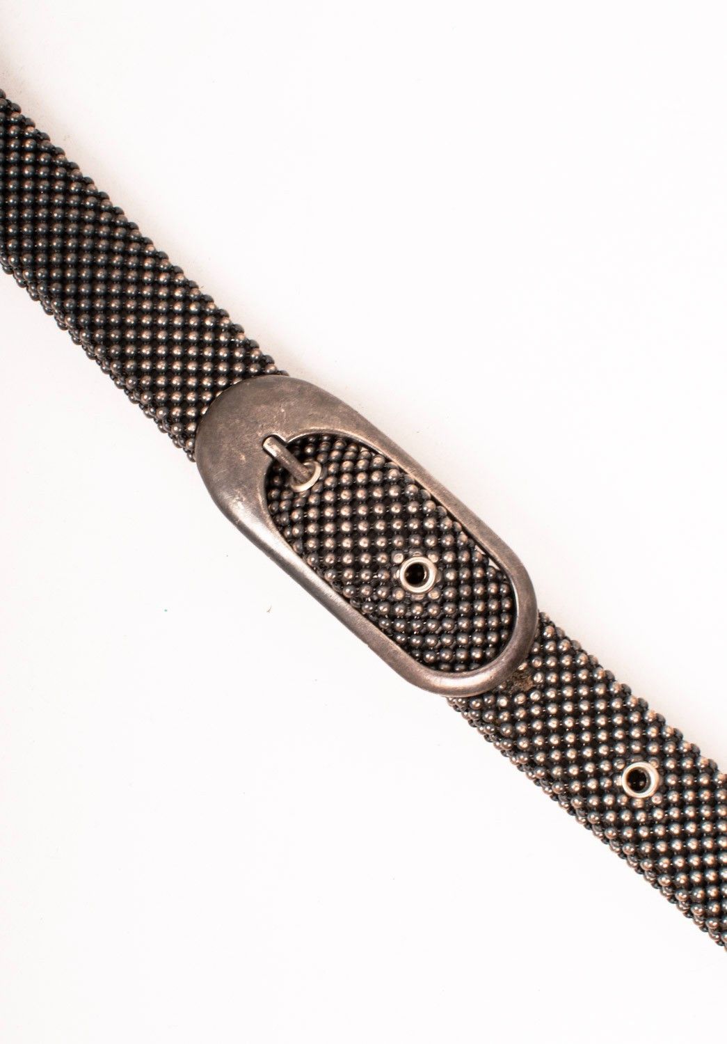 Hollywood Trading Company HTC Metal Heavy Men Belt Size L Size 38 - 2 Thumbnail