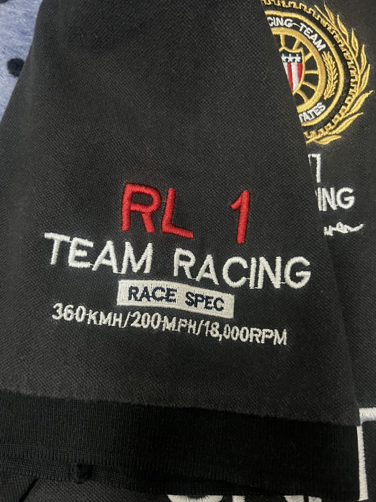 Polo Ralph Lauren × Vintage POLO by Ralph Lauren - United State Racing Team Size US L / EU 52-54 / 3 - 15 Thumbnail