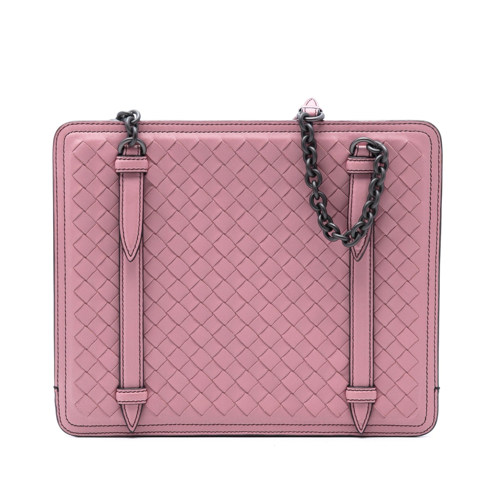 Bottega Veneta Nappa Intrecciato Chain Shoulder Bag Size ONE SIZE - 1 Thumbnail