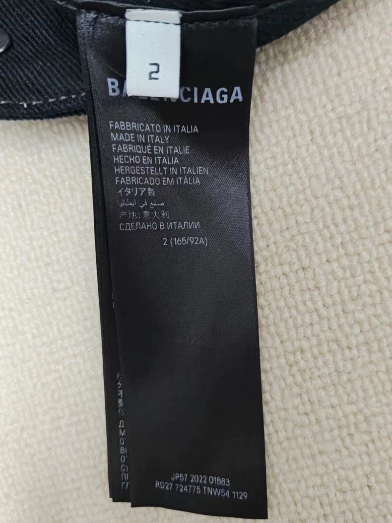 Balenciaga Balenciaga 23 SS Show Erosive Denim Jacket 2502-Nextarrow Size US M / EU 48-50 / 2 - 8 Thumbnail