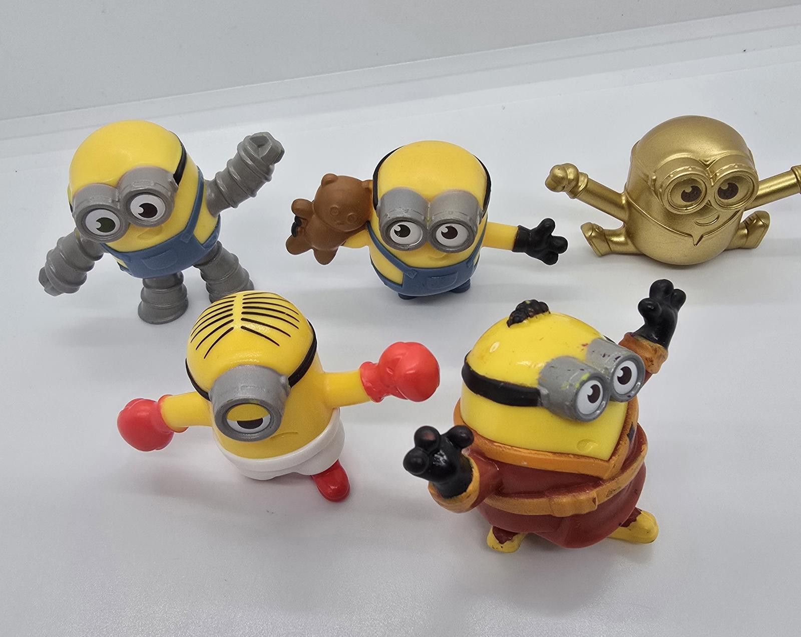 Other Lot of 5 McDonald's Minions Happy Meal Despicable Me Figures Size ONE SIZE - 1 Thumbnail
